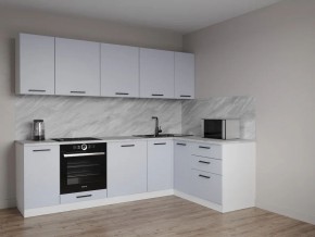Кухонный гарнитур угловой Смоки 2600*1600 (Стол. 38 мм) в Троицке - troick.mebel24.online | фото