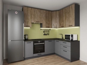 Кухонный гарнитур Умбра 2200*1600 h950 (Стол. 38мм) в Троицке - troick.mebel24.online | фото