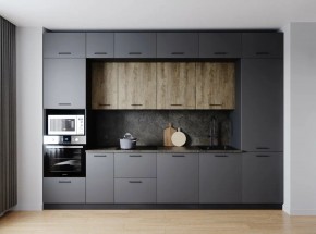 Кухонный гарнитур Умбра 3400 (Стол. 26мм) в Троицке - troick.mebel24.online | фото