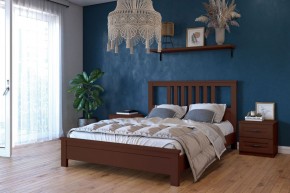 ЛАУРА Кровать из массива 1600 в Троицке - troick.mebel24.online | фото 1