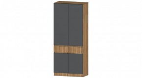 ЛЕНОРА Шкаф 2х створчатый (графит) в Троицке - troick.mebel24.online | фото