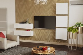 ЛИНДА Гостиная (Белый/Белый) в Троицке - troick.mebel24.online | фото 4