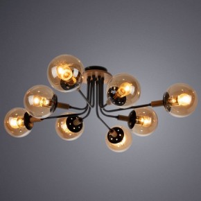 Люстра на штанге Arte Lamp Oxford A2716PL-8BK в Троицке - troick.mebel24.online | фото 2