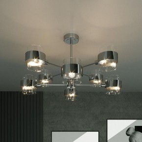 Люстра на штанге Eurosvet Arcada 70127/8 хром в Троицке - troick.mebel24.online | фото 5
