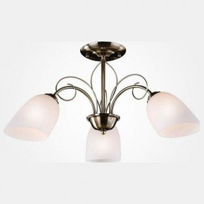 Люстра на штанге Eurosvet Stefanie 30107/3 античная бронза в Троицке - troick.mebel24.online | фото