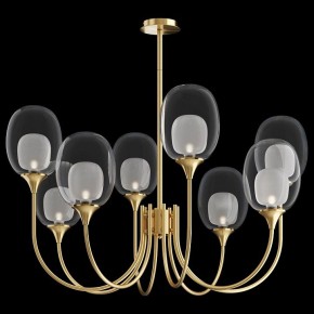 Люстра на штанге Maytoni Aura MOD016PL-08BS в Троицке - troick.mebel24.online | фото 2