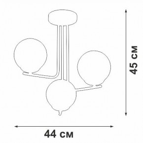 Люстра на штанге Vitaluce V49420 V49420-8/3PL в Троицке - troick.mebel24.online | фото 2