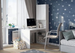 МАЙНД-01 Стол компьютерный (белое дерево) в Троицке - troick.mebel24.online | фото 1