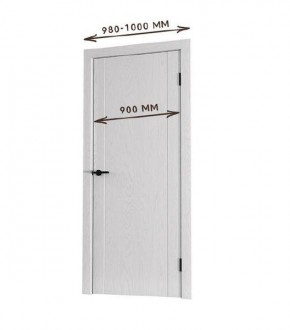 Межкомнатная дверь Bolivar Каньон браун (комплект) 900 в Троицке - troick.mebel24.online | фото