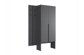 МЕРСИ Прихожая (модульная) графит в Троицке - troick.mebel24.online | фото 6