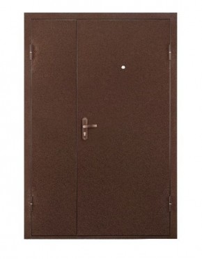Металлическая дверь ПРОФИ DL (МЕТАЛЛ-МЕТАЛЛ) 2050*1250/ЛЕВАЯ в Троицке - troick.mebel24.online | фото