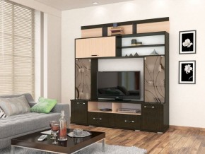 Мини-стенка ОГЦС-2 Оскар-18 венге-дуб в Троицке - troick.mebel24.online | фото