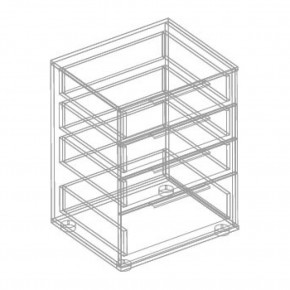 МОНИКА Комод с 4 ящиками в Троицке - troick.mebel24.online | фото 3