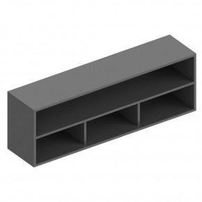 МОНИКА Полка настенная открытая в Троицке - troick.mebel24.online | фото 2