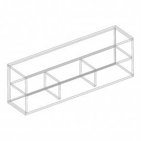 МОНИКА Полка настенная открытая в Троицке - troick.mebel24.online | фото 3