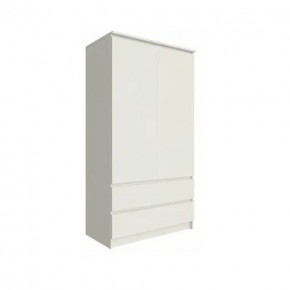 МОРИ МШ 900.1 Шкаф с 2-мя дв. и 2-мя ящ. (Сатин) в Троицке - troick.mebel24.online | фото