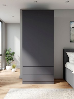 МОРИ МШ 900.2 Шкаф (графит) в Троицке - troick.mebel24.online | фото 2