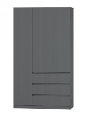 МС "Хилтон" Шкаф №2 1200 (Графит) в Троицке - troick.mebel24.online | фото