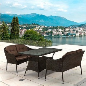 Набор уличный T198A/S54A-W53 Brown в Троицке - troick.mebel24.online | фото 2