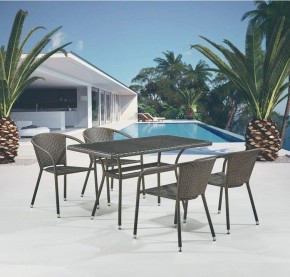 Набор уличный T286A/Y137C-W53 Brown 4Pcs в Троицке - troick.mebel24.online | фото 2