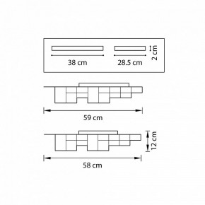 Накладной светильник Lightstar Favo 750122 в Троицке - troick.mebel24.online | фото 2