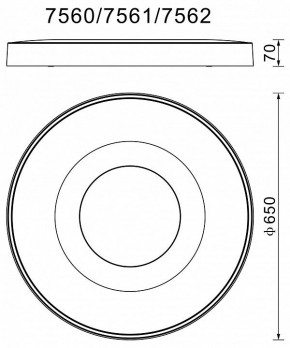 Накладной светильник Mantra Coin 7690 в Троицке - troick.mebel24.online | фото 3