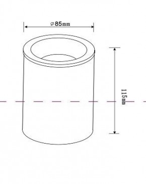 Накладной светильник Maytoni Zoom C029CL-01W в Троицке - troick.mebel24.online | фото 3