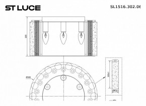 Накладной светильник ST-Luce Delight SL1516.302.06 в Троицке - troick.mebel24.online | фото 3