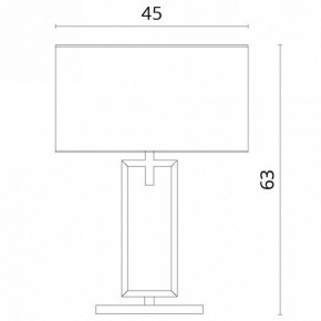 Настольная лампа декоративная Divinare Porta 5933/01 TL-1 в Троицке - troick.mebel24.online | фото 3