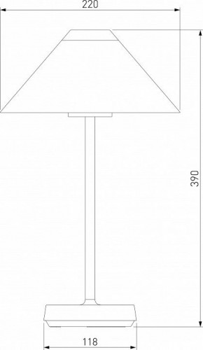 Настольная лампа декоративная Elektrostandard Mistery a062381 в Троицке - troick.mebel24.online | фото 3
