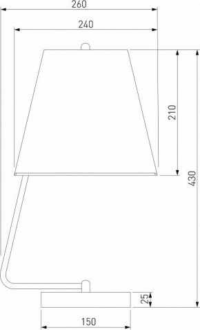 Настольная лампа декоративная Eurosvet Amaretto 01165/1 хром в Троицке - troick.mebel24.online | фото 2