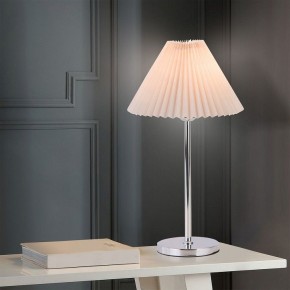Настольная лампа декоративная Eurosvet Peony 01132/1 хром/серый в Троицке - troick.mebel24.online | фото 3