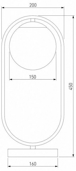 Настольная лампа декоративная Eurosvet Ringo 01138/1 золото в Троицке - troick.mebel24.online | фото 3