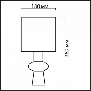 Настольная лампа декоративная Lumion Segi 8129/1Т в Троицке - troick.mebel24.online | фото 4