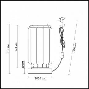 Настольная лампа декоративная Odeon Light Jam 5409/10TL в Троицке - troick.mebel24.online | фото 4