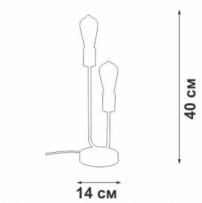 Настольная лампа декоративная Vitaluce V3005 V3005-1/2L в Троицке - troick.mebel24.online | фото 5