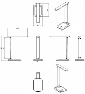 Настольная лампа офисная Arte Lamp London A5124LT-1BK в Троицке - troick.mebel24.online | фото 2