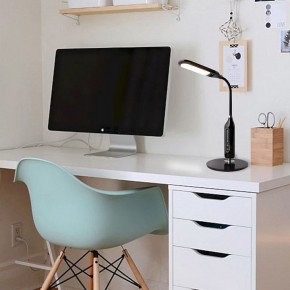 Настольная лампа офисная Eurosvet Soft 80503/1 черный в Троицке - troick.mebel24.online | фото 4
