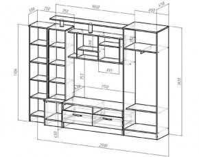 ОСКАР Гостиная (ЯШТ/ЯШС) в Троицке - troick.mebel24.online | фото 2