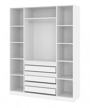 ПАРУС Шкаф 4-х ств. 1600 в Троицке - troick.mebel24.online | фото 2