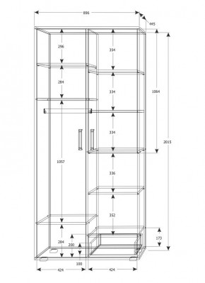 Подростковая Юпитер (модульная) в Троицке - troick.mebel24.online | фото 25