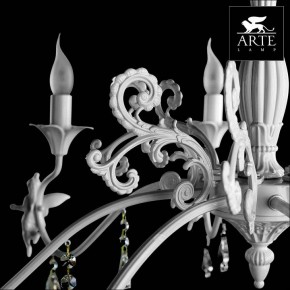 Подвесная люстра Arte Lamp Angelina A5349LM-8WH в Троицке - troick.mebel24.online | фото 6