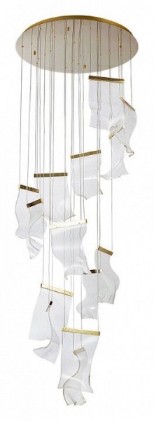 Подвесная люстра Arte Lamp Grappolo A2283SP-14GO в Троицке - troick.mebel24.online | фото