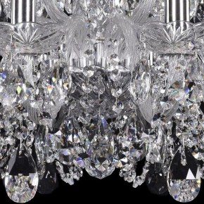 Подвесная люстра Bohemia Ivele Crystal 1402 1402/12+6/240/Ni в Троицке - troick.mebel24.online | фото 3
