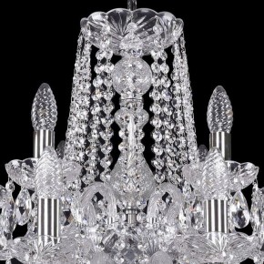 Подвесная люстра Bohemia Ivele Crystal 1402 1402/12+6/300/2d/Ni в Троицке - troick.mebel24.online | фото 4