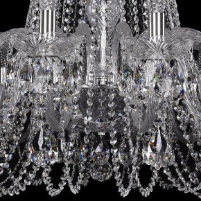 Подвесная люстра Bohemia Ivele Crystal 1402 1402/18/400/Ni в Троицке - troick.mebel24.online | фото 3