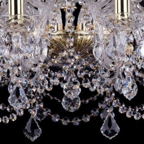 Подвесная люстра Bohemia Ivele Crystal 1411 1411/10+5/240/G/Leafs в Троицке - troick.mebel24.online | фото 3