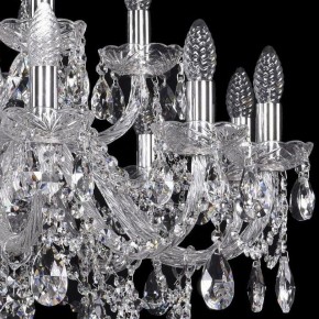 Подвесная люстра Bohemia Ivele Crystal 1411 1411/12+6/300/Ni в Троицке - troick.mebel24.online | фото 2