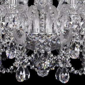 Подвесная люстра Bohemia Ivele Crystal 1411 1411/12+6/300/Ni в Троицке - troick.mebel24.online | фото 3