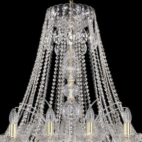 Подвесная люстра Bohemia Ivele Crystal 1411 1411/24/460/G в Троицке - troick.mebel24.online | фото 4